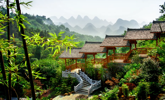 桂林神龙谷青岚度假区，桂林夏季“团建/烧烤/聚会”最佳地点，桂林团建去哪里。
