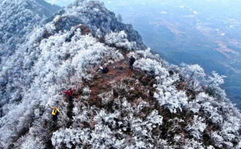 桂林哪里看雪，桂林雪景地推荐，桂林雪景观赏地。