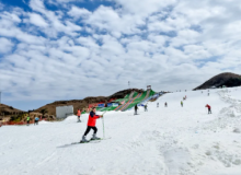 桂林人的专属滑雪天堂 ，华南地区首个高山户外滑雪场，桂林天湖滑雪场。