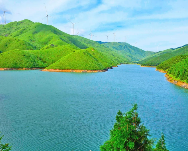 桂林全州天湖，桂林的“小新疆”最美的山顶湖。